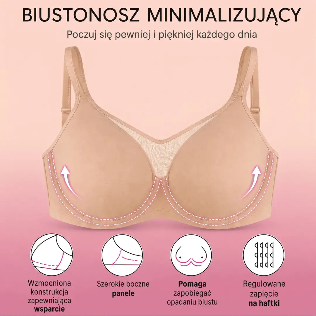 Biustonosz minimalizujący | Niewidoczny
