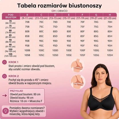 Biustonosz minimalizujący | Niewidoczny