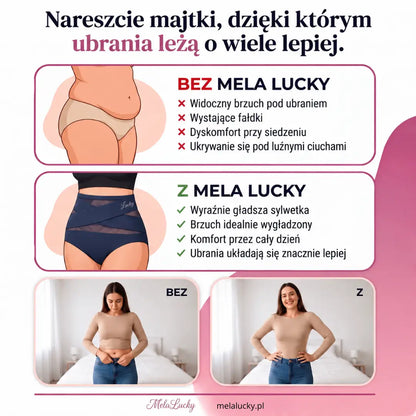 Majtki Modelujące z Wysokim Stanem i Kontrolą Brzucha | Bezszwowe